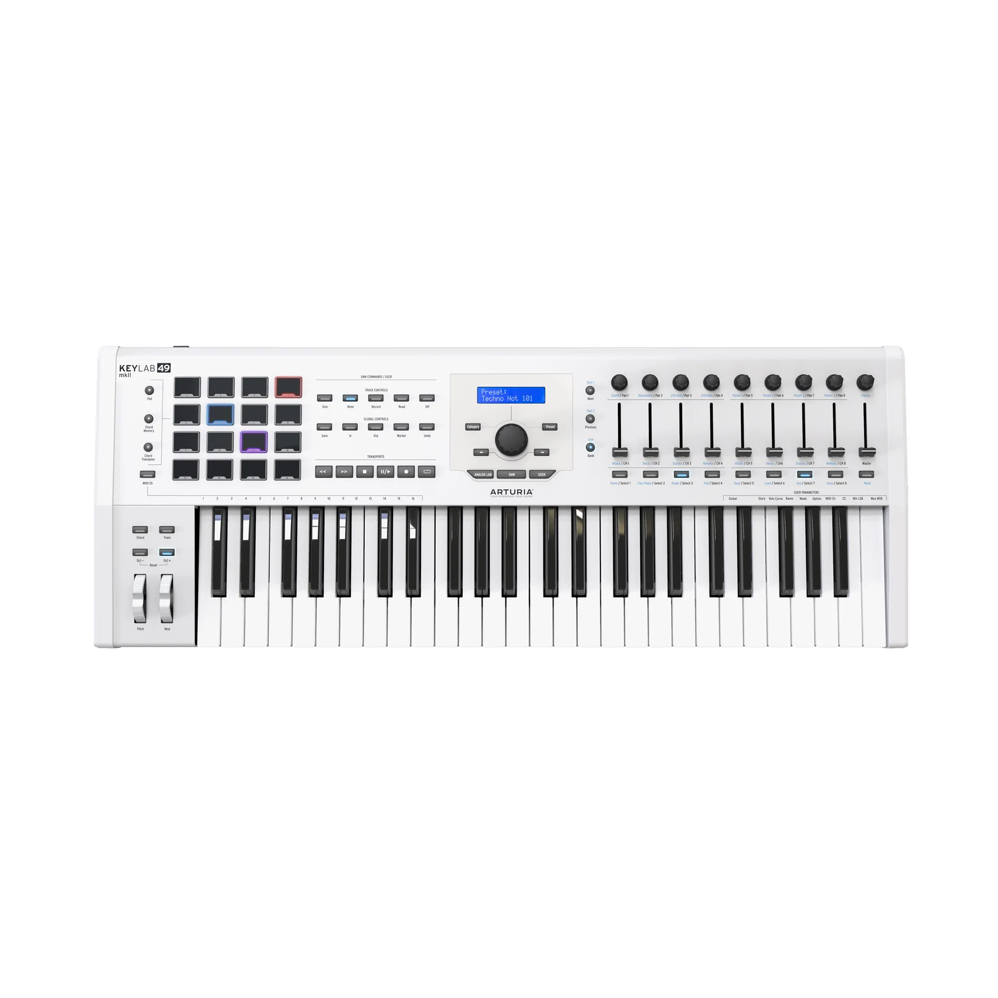 Arturia KeyLab MKII 49 White