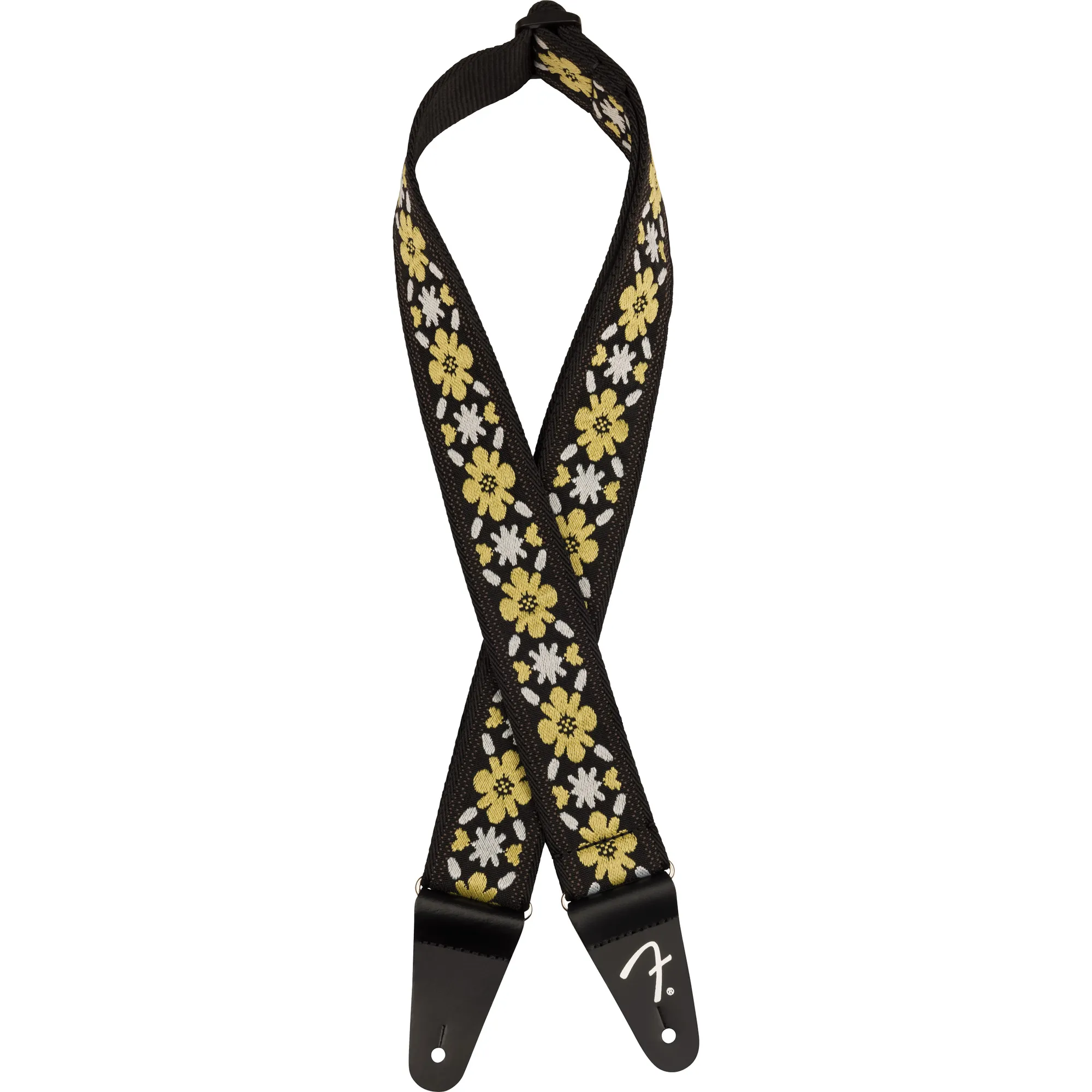 Vorderes Coverbild Fender Pasadena Woven Strap Yellow Clover