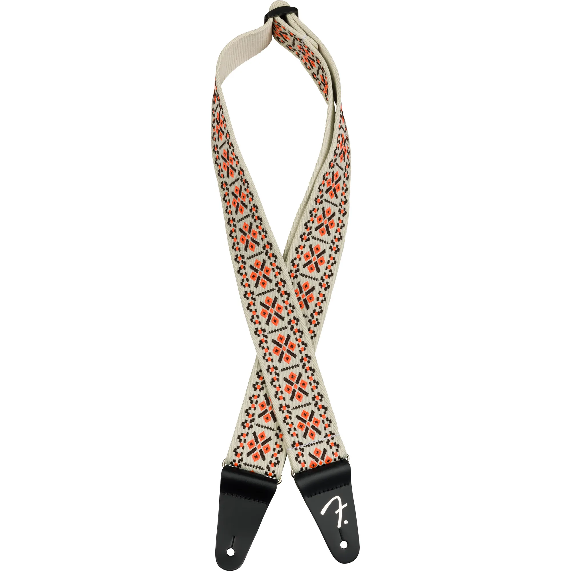 Vorderes Coverbild Fender Pasadena Woven Strap Lattice Orange