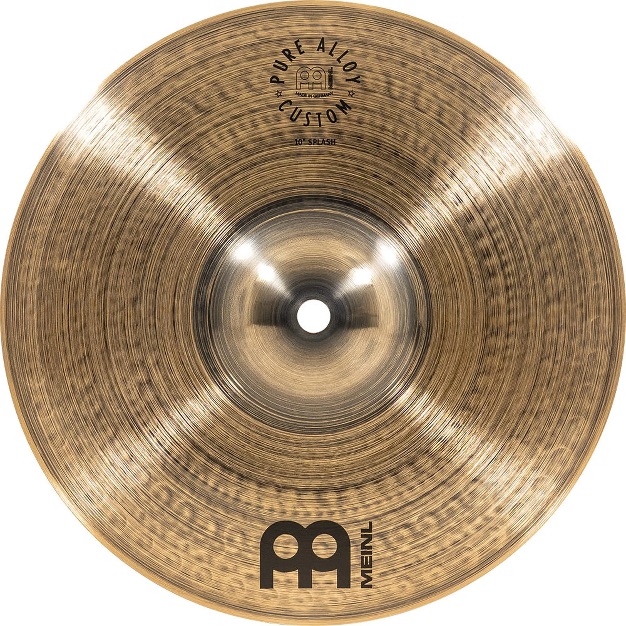 Vorderes Coverbild Meinl 10" Pure Alloy Custom