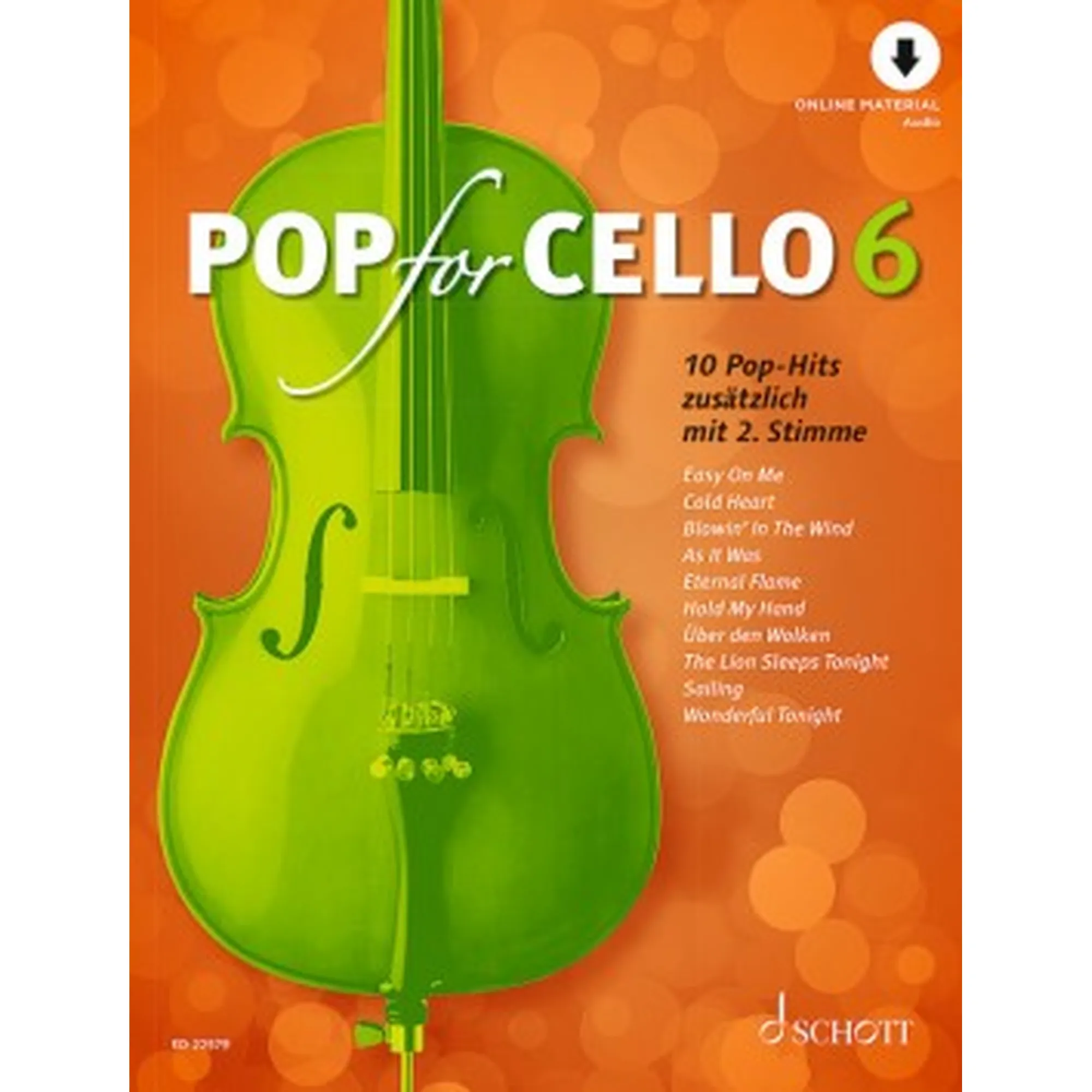 Vorderes Coverbild Pop For Cello 6