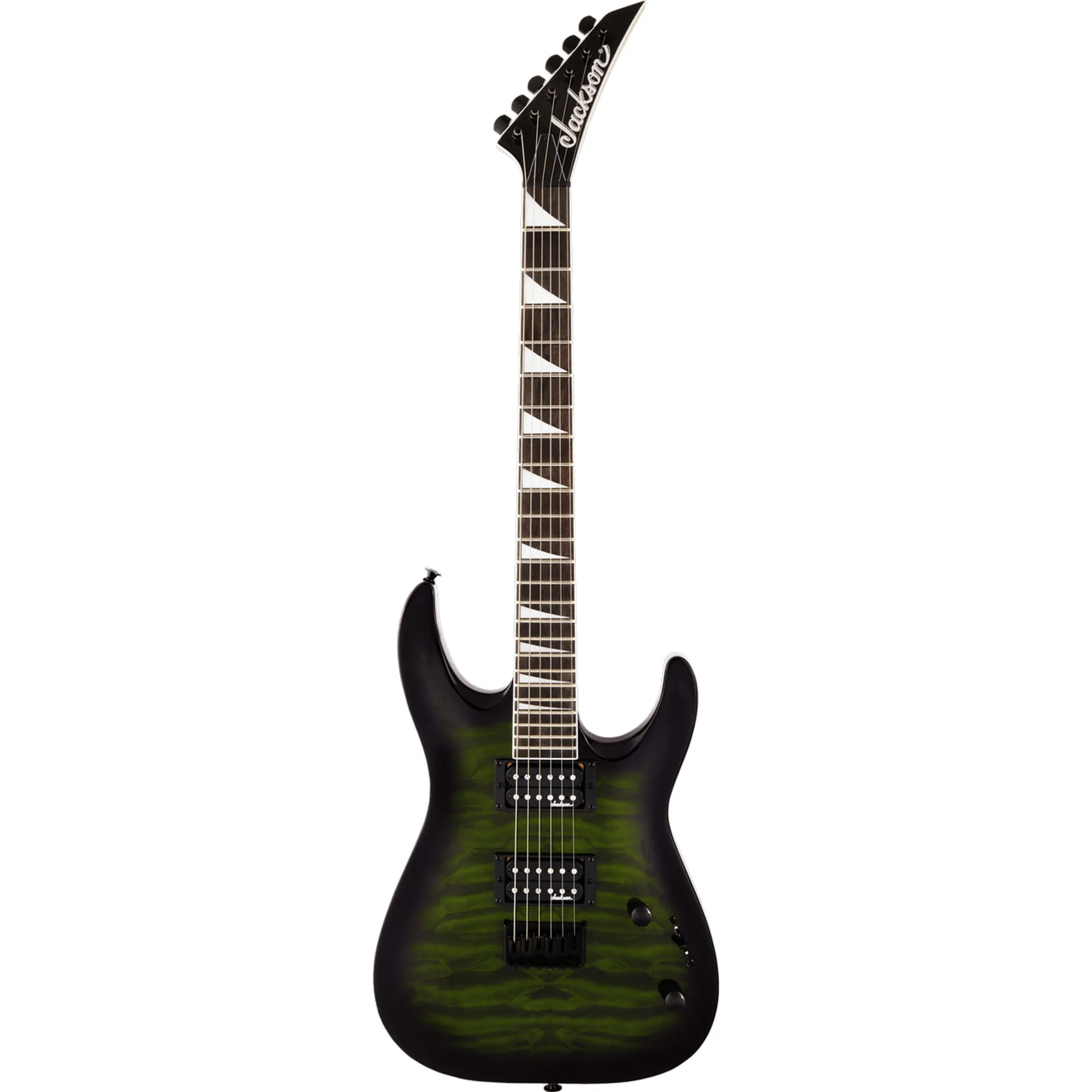 Jackson Dinky JS32Q DKA HT - Trans Green Burst