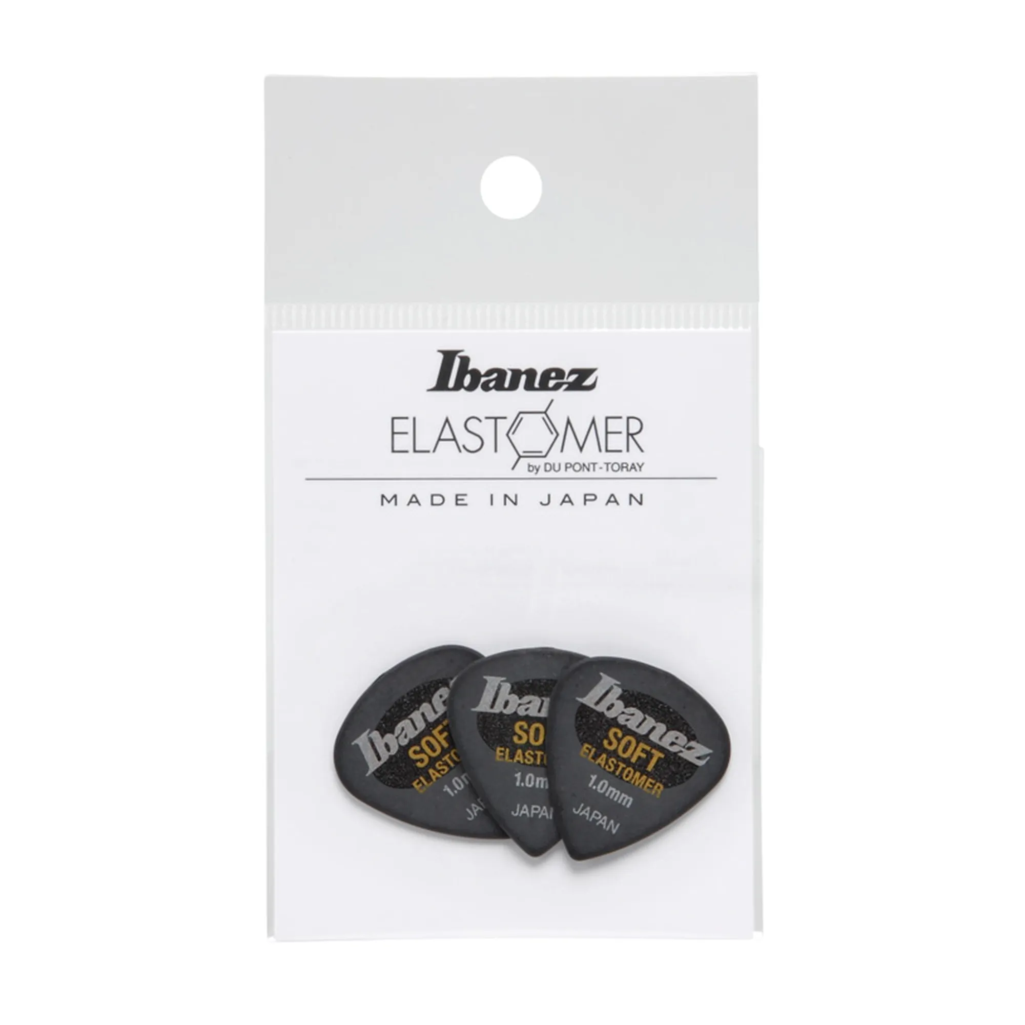 Vorderes Coverbild Ibanez Elastomer Hazy Black Soft