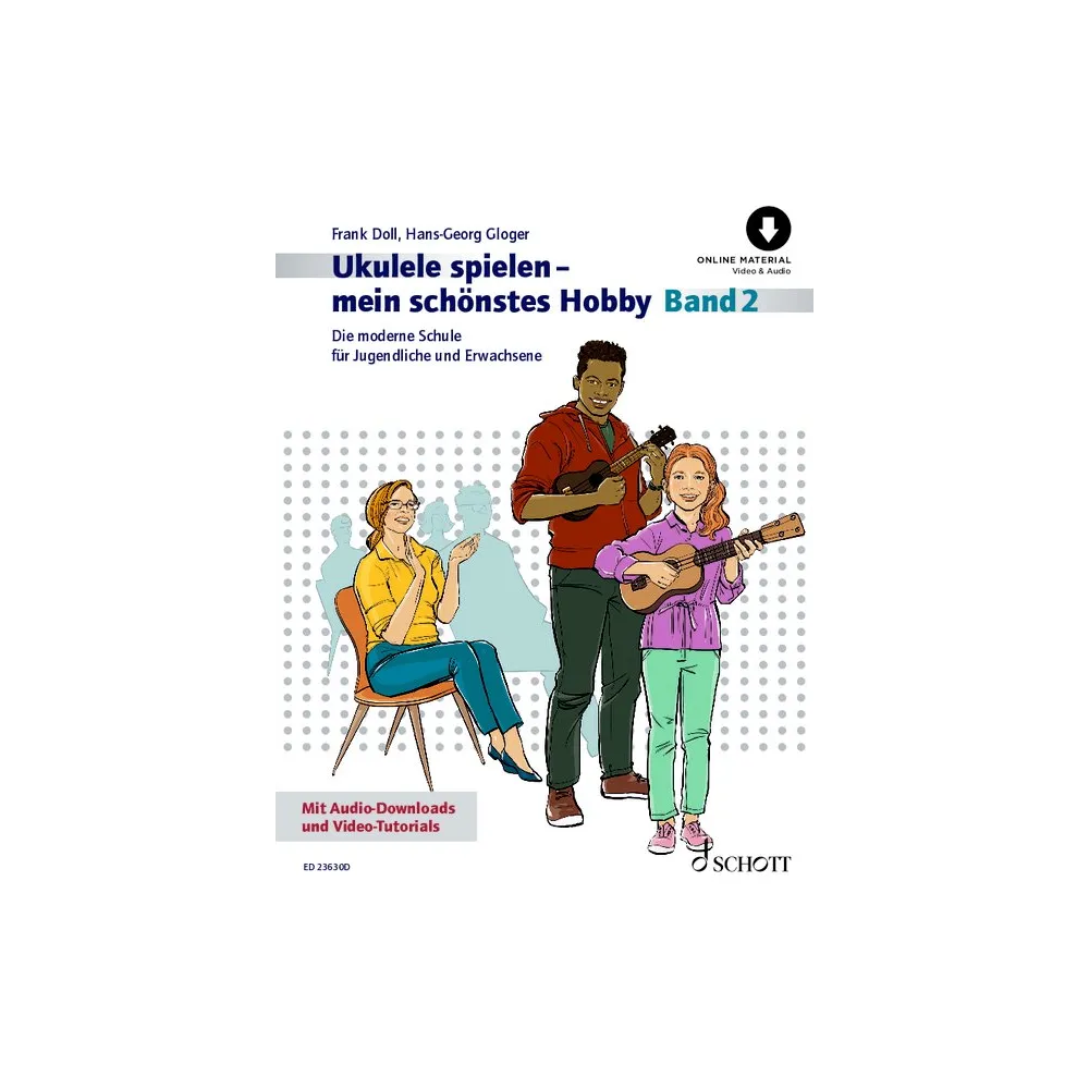 Vorderes Coverbild Ukulele spielen mein schönstes Hobby 2