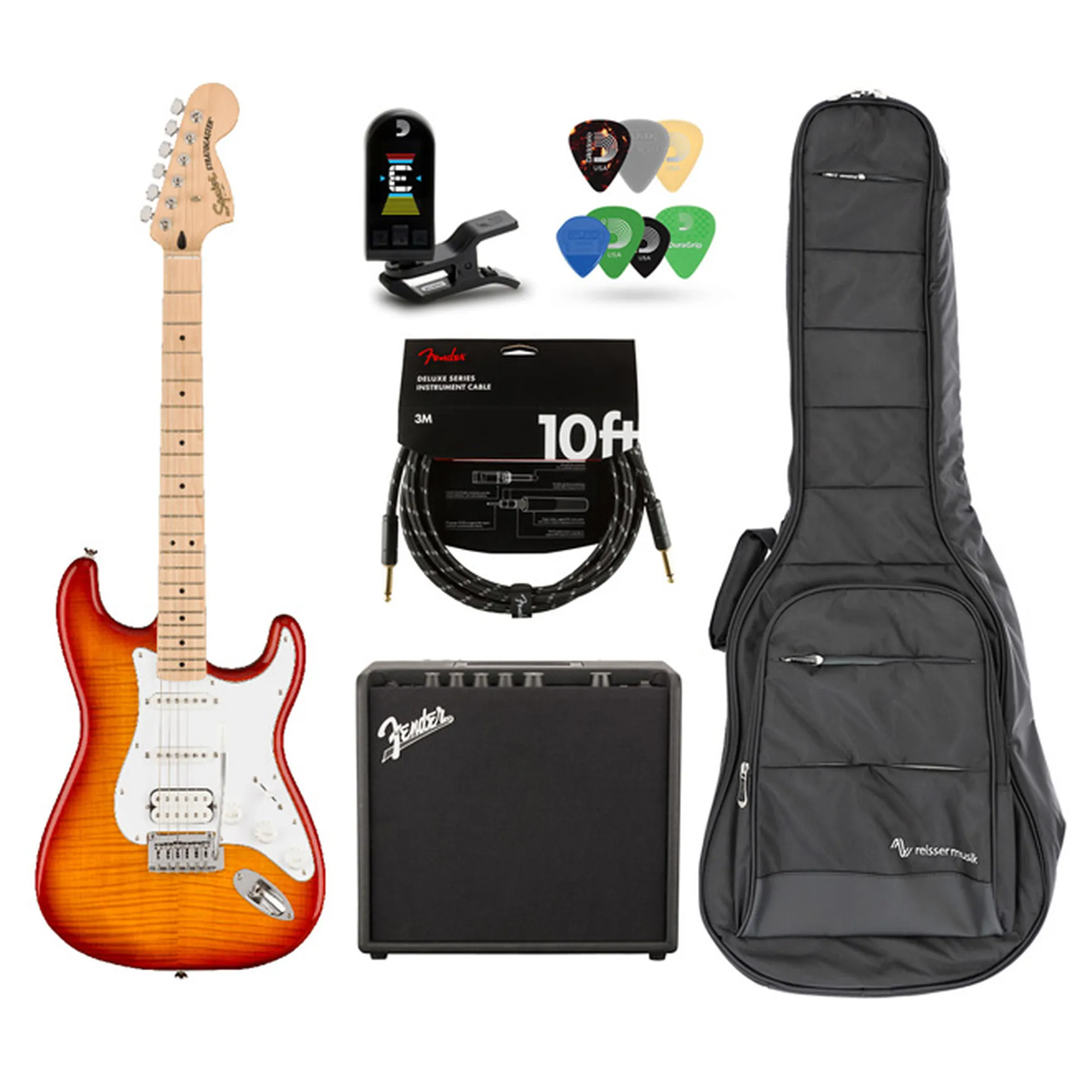 Fender Squier Affinity Premium Bundle - SSB