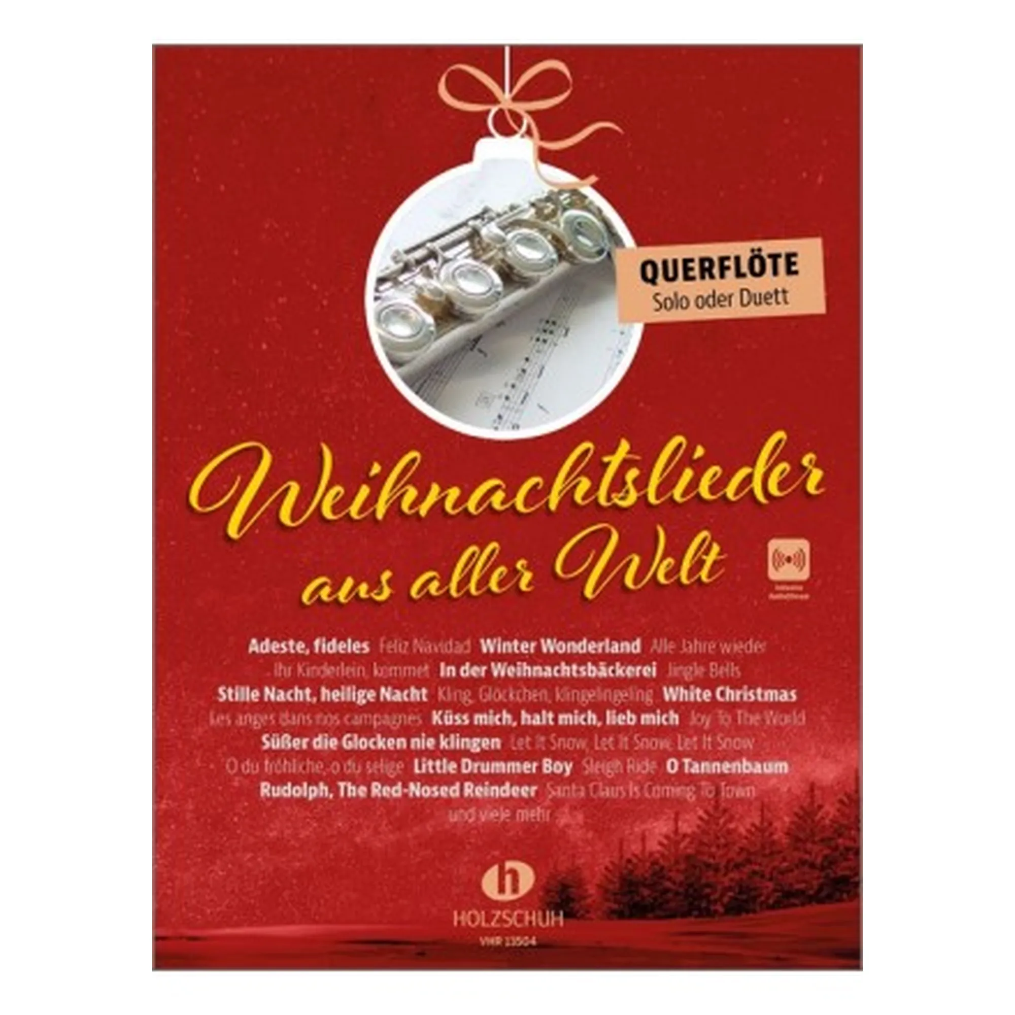 Vorderes Coverbild Weihnachtslieder Aus Aller Welt - Für Querflöte