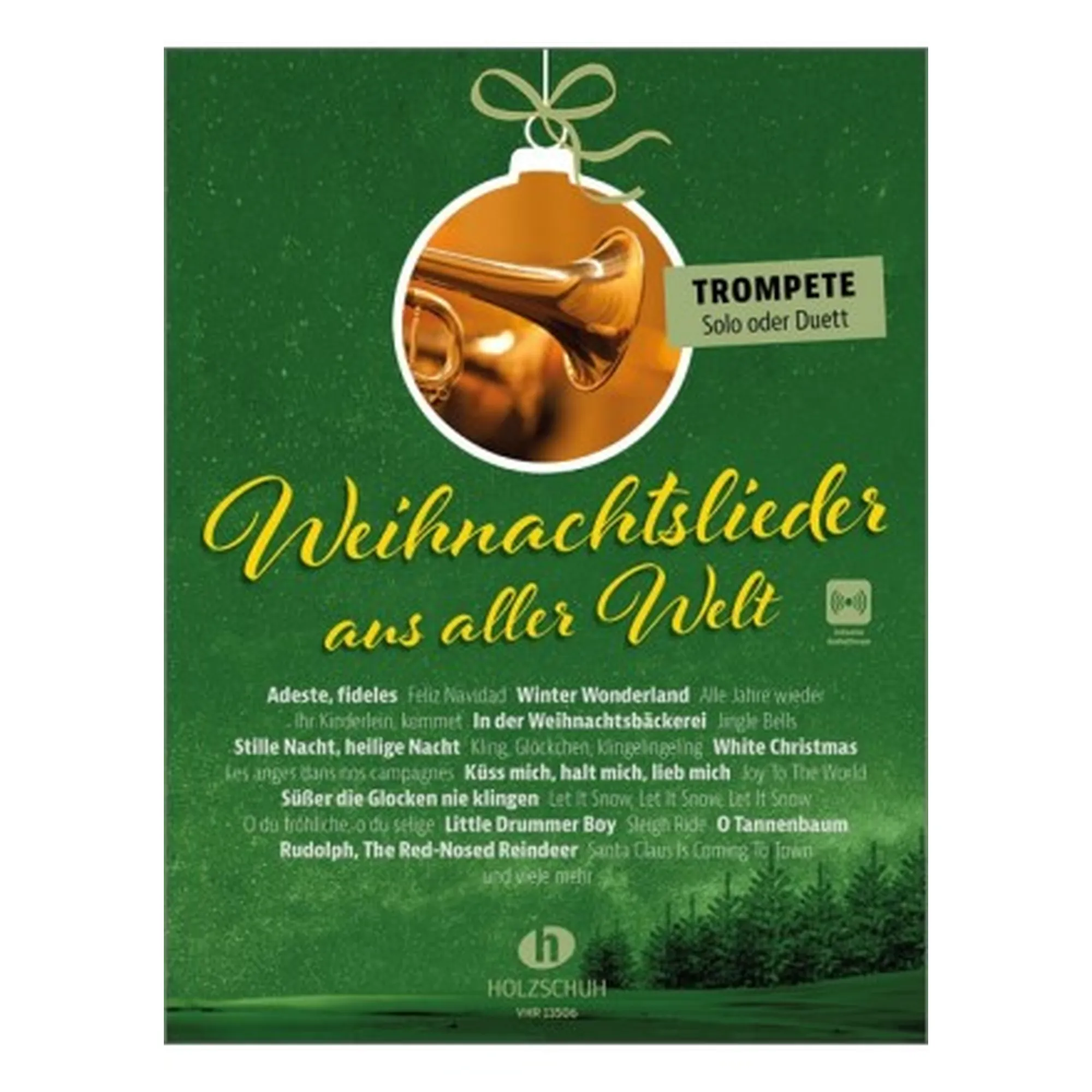 Vorderes Coverbild Weihnachtslieder Aus Aller Welt Trompete