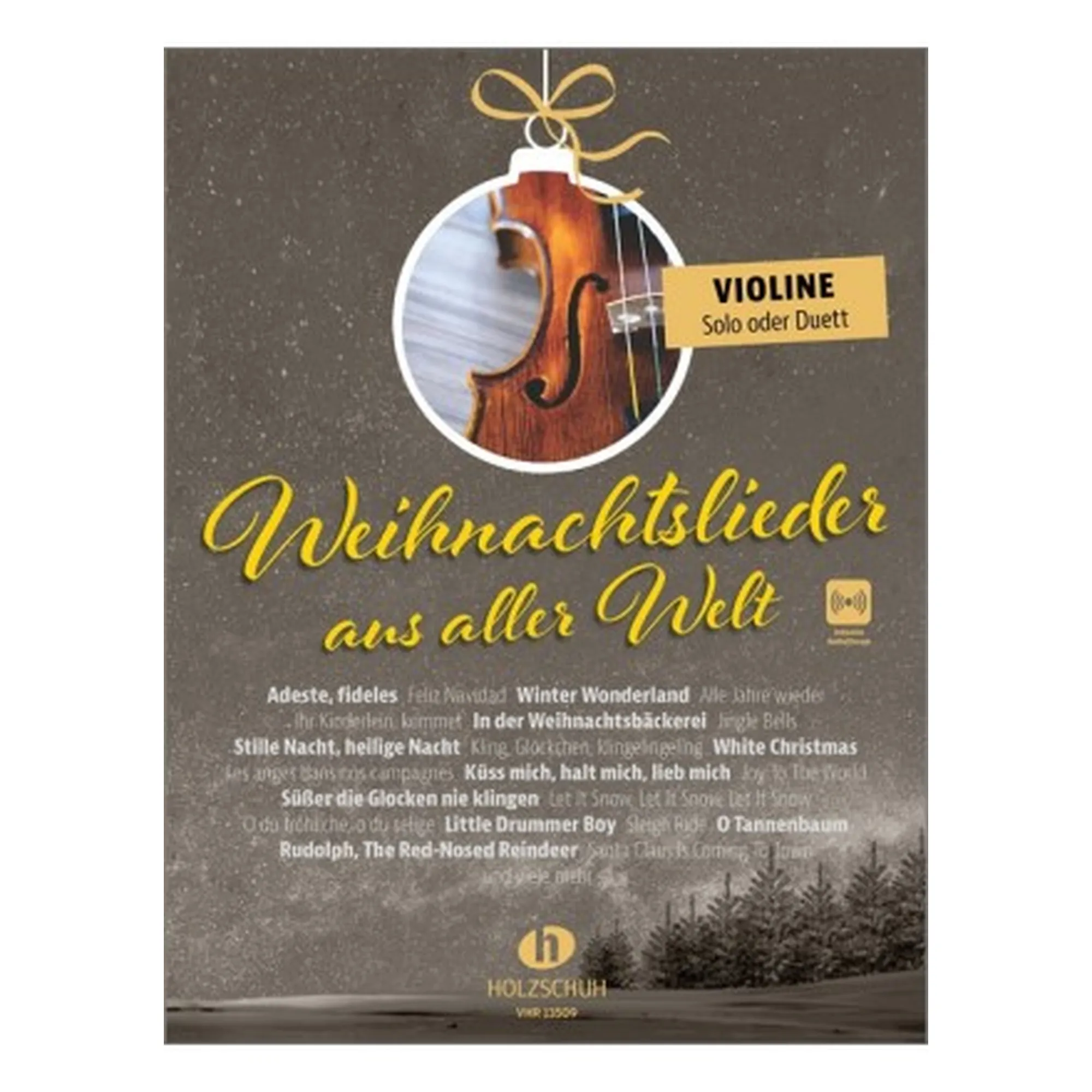 Vorderes Coverbild Weihnachtslieder Aus Aller Welt Violine