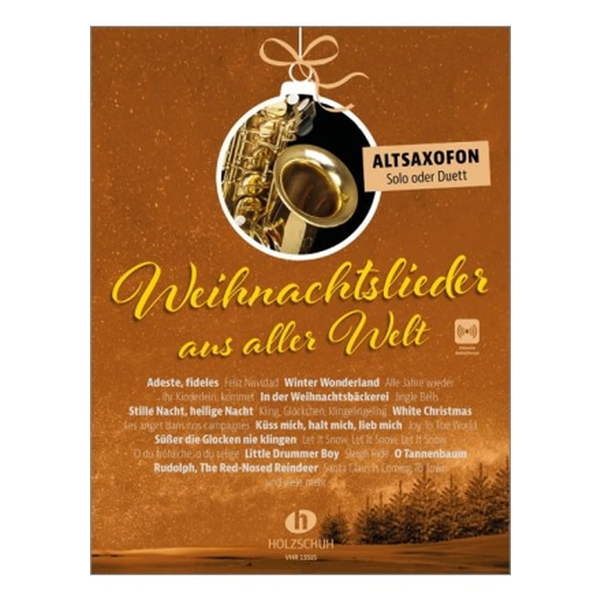 Vorderes Coverbild Weihnachtslieder Aus Aller Welt Altsaxophon