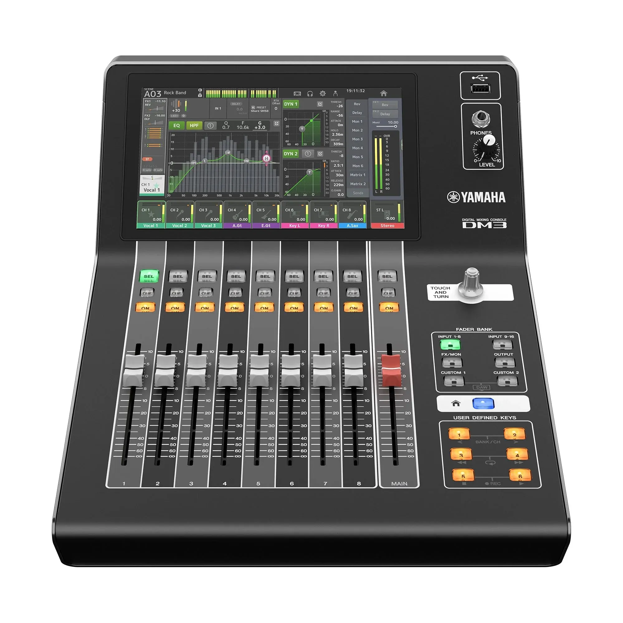Vorderes Coverbild Yamaha DM3S