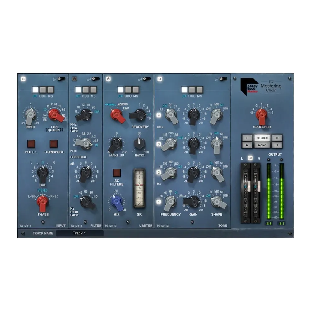 Vorderes Coverbild Waves Abbey Road TG Mastering Chain