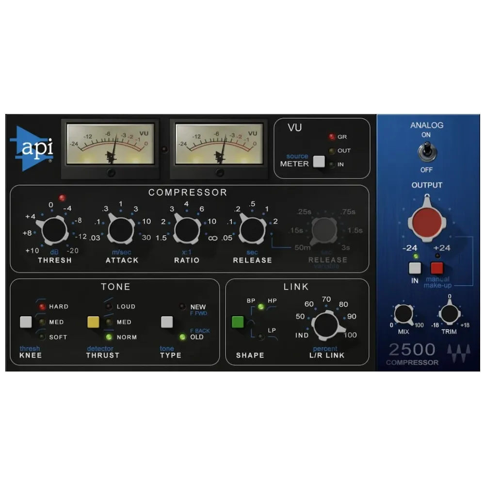 Vorderes Coverbild Waves API 2500