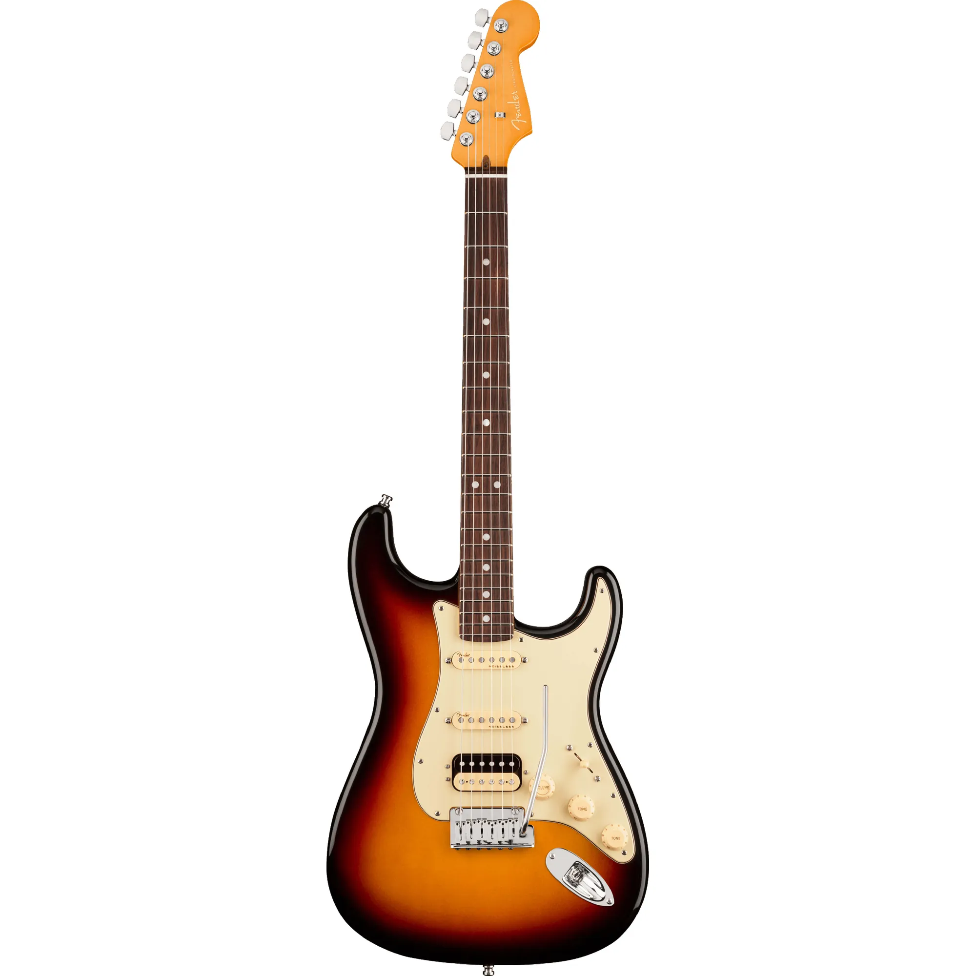 Vorderes Coverbild Fender American Ultra Stratocaster HSS RW - ULTRBST - Retoure