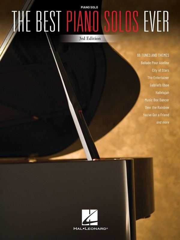 Vorderes Coverbild The Best Piano Solos Ever - 3rd Edition