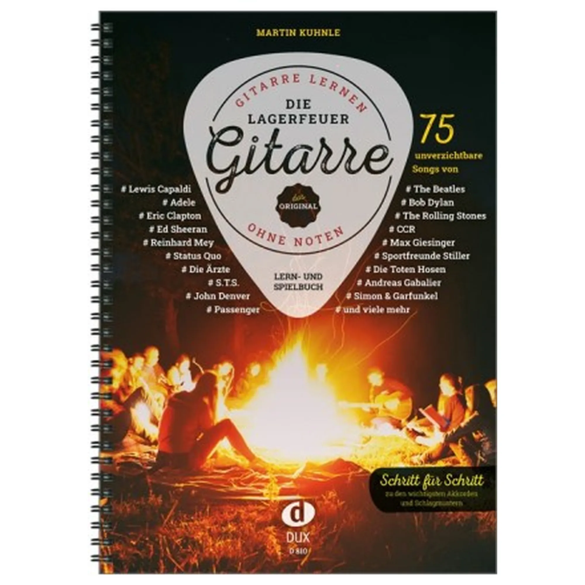 Vorderes Coverbild Die Lagerfeuer Gitarre