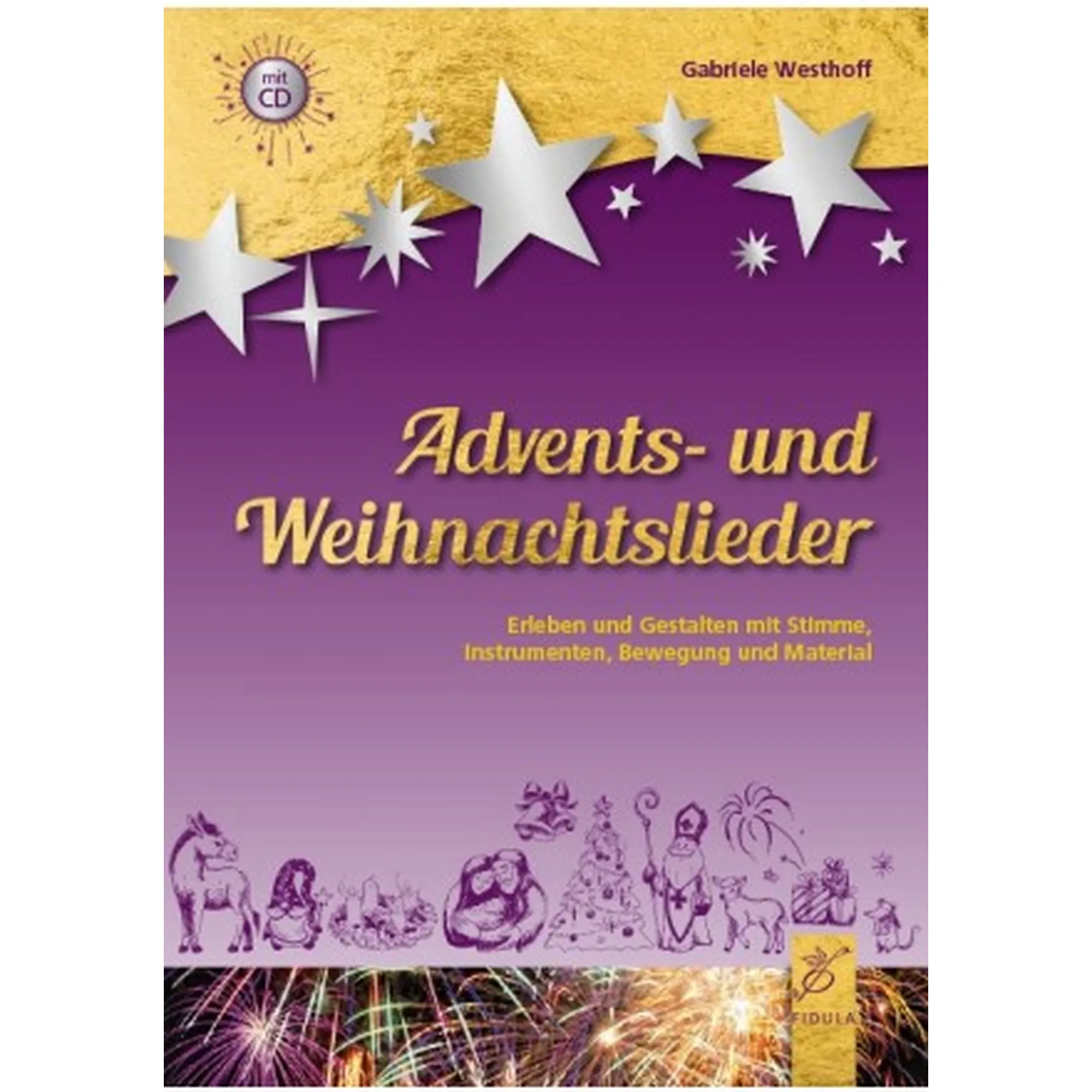 Vorderes Coverbild Advents- und Weihnachtslieder