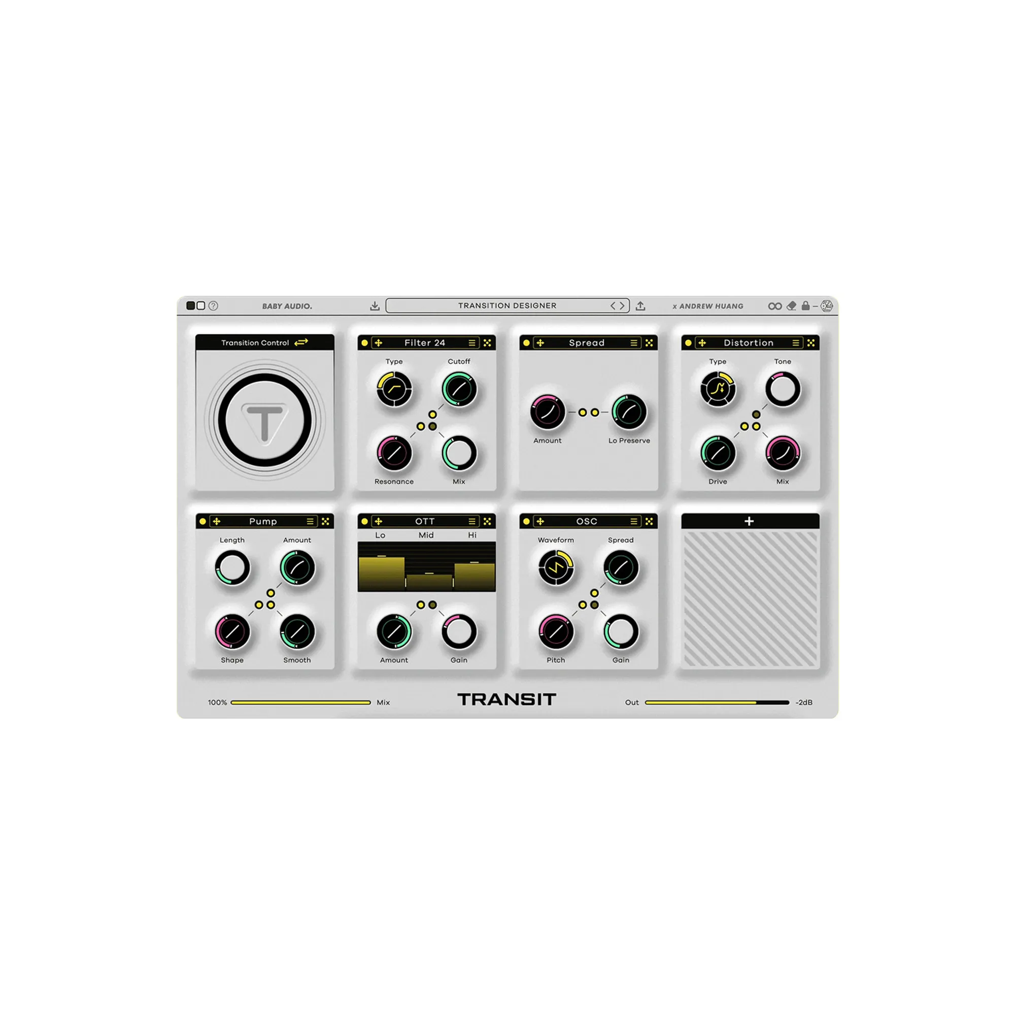 Vorderes Coverbild BABY Audio Transit