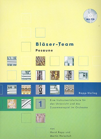 Vorderes Coverbild Bläser-Team Band 1 (+CD) für Posaune