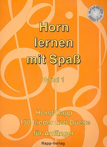 Vorderes Coverbild Horn lernen mit Spaß Band 1 (+CD)