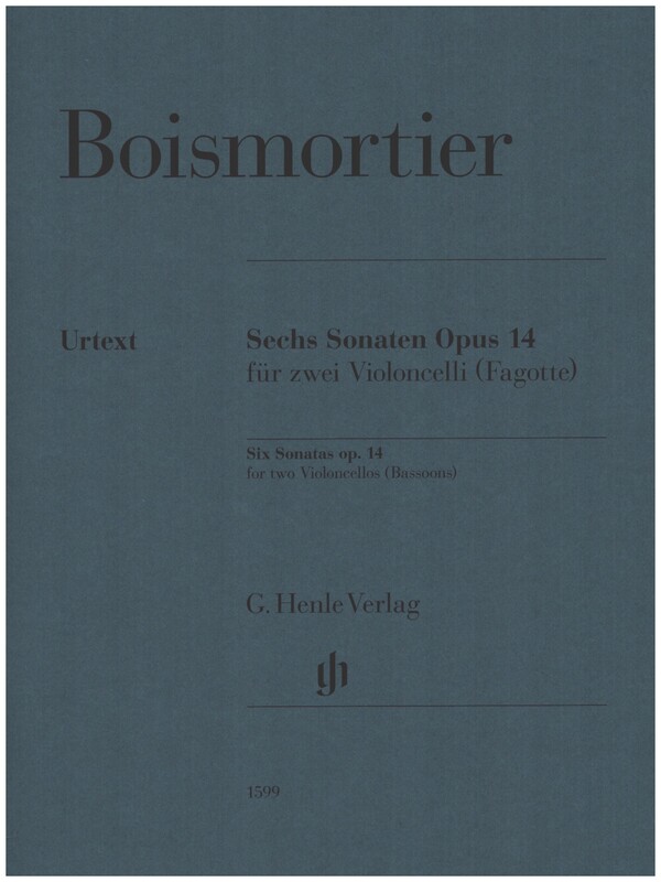 Vorderes Coverbild Sechs Sonaten op.14