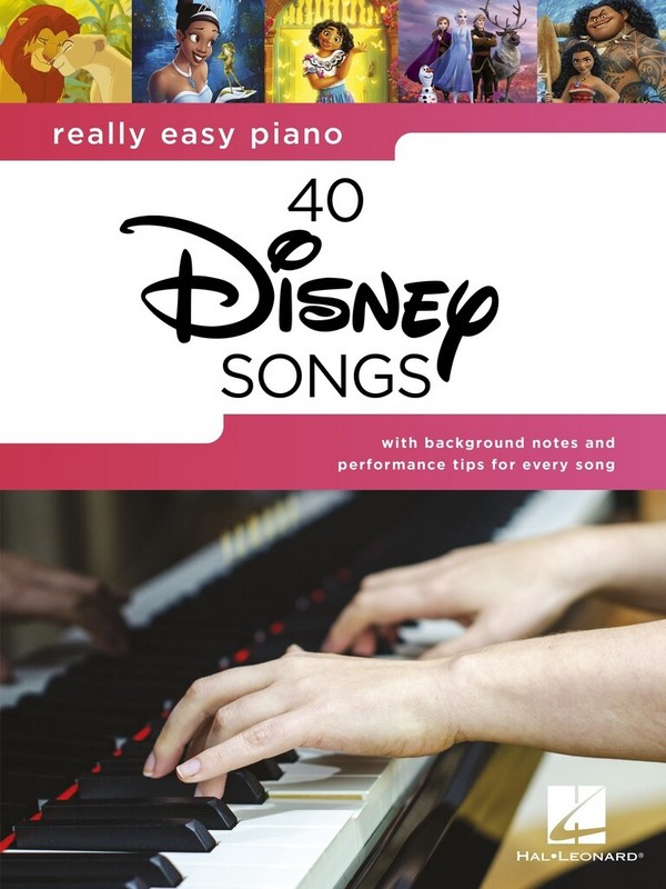 Vorderes Coverbild Really Easy Piano: 40 Disney Songs
