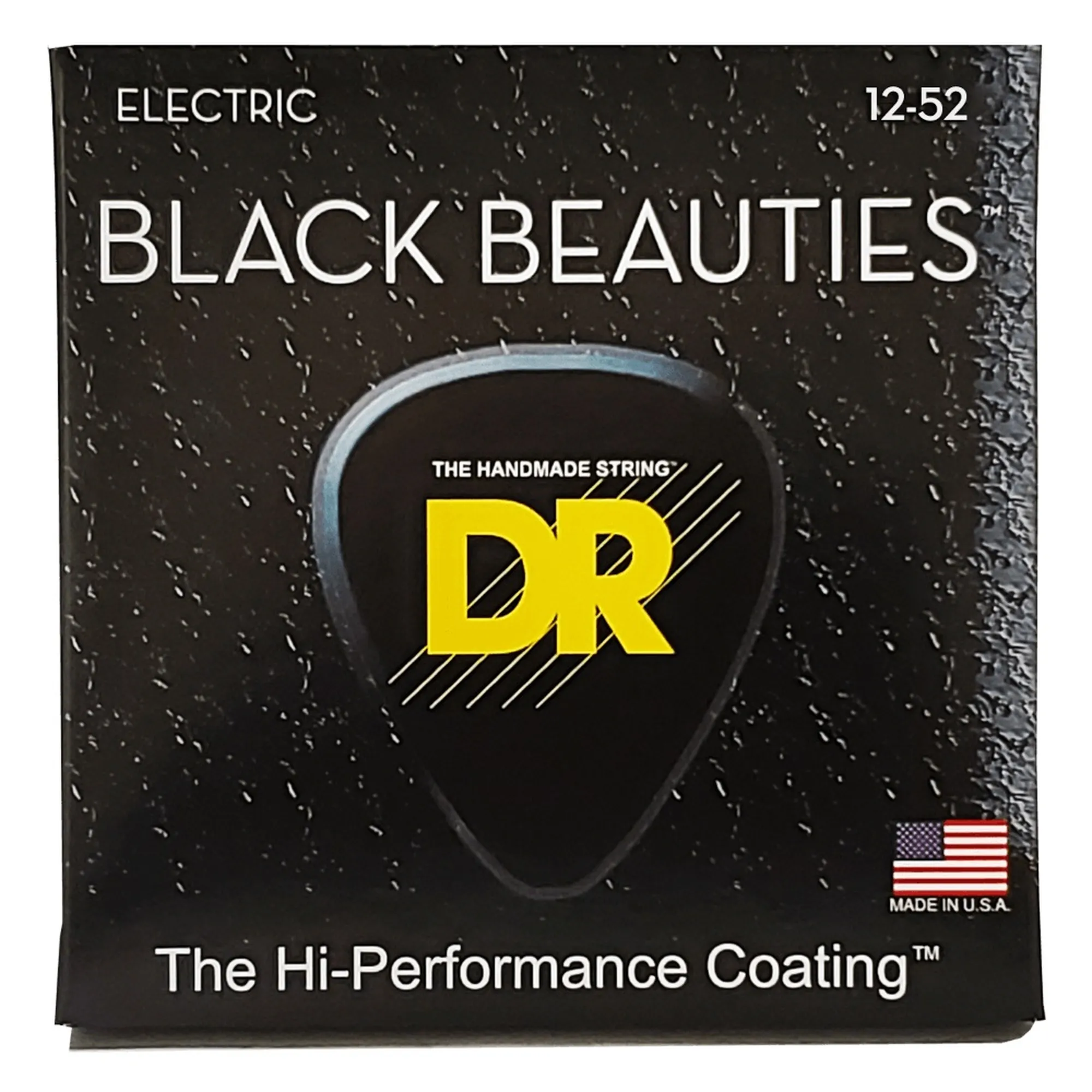 DR Strings BKE-12/52 Extra Heavy Black Beauties