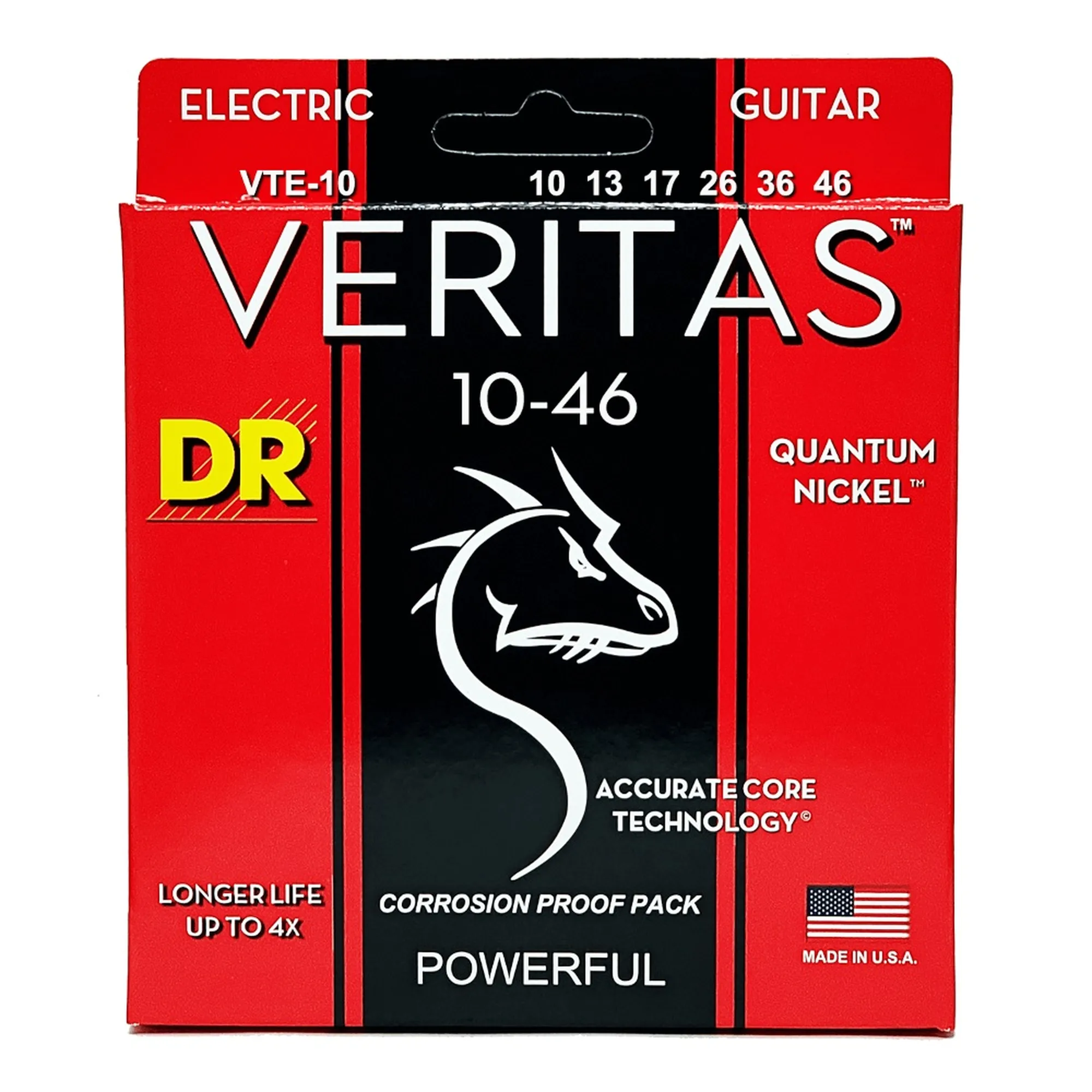 DR Strings VTE-10 Veritas Medium