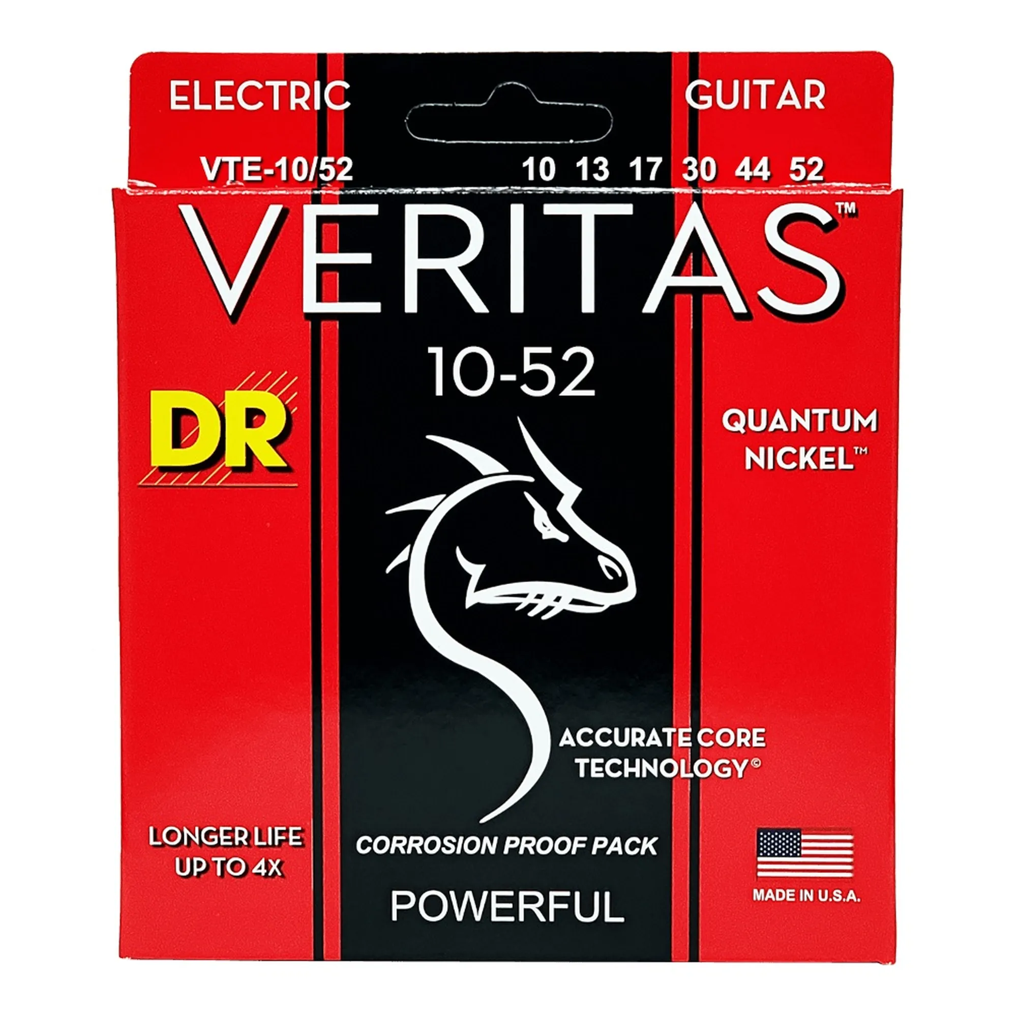 DR Strings VTE-10/52 Veritas Medium/Heavy