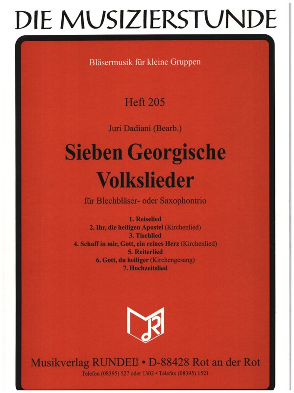 7 georgische Volkslieder