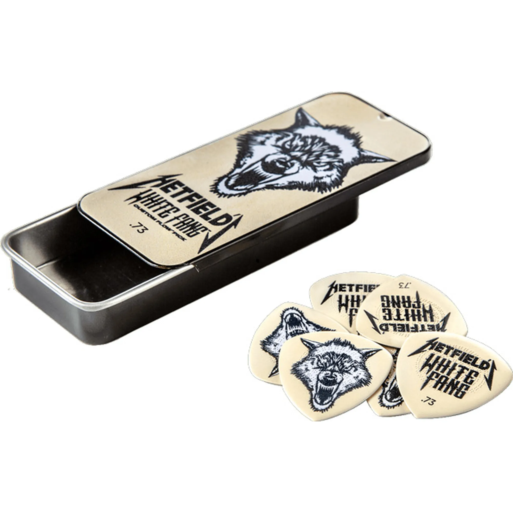 Vorderes Coverbild Dunlop Hetfield White Fang .73
