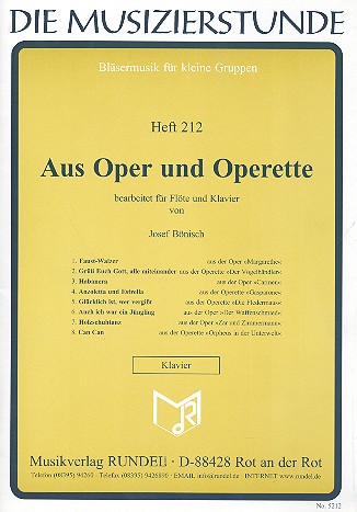 Vorderes Coverbild Aus Oper und Operette