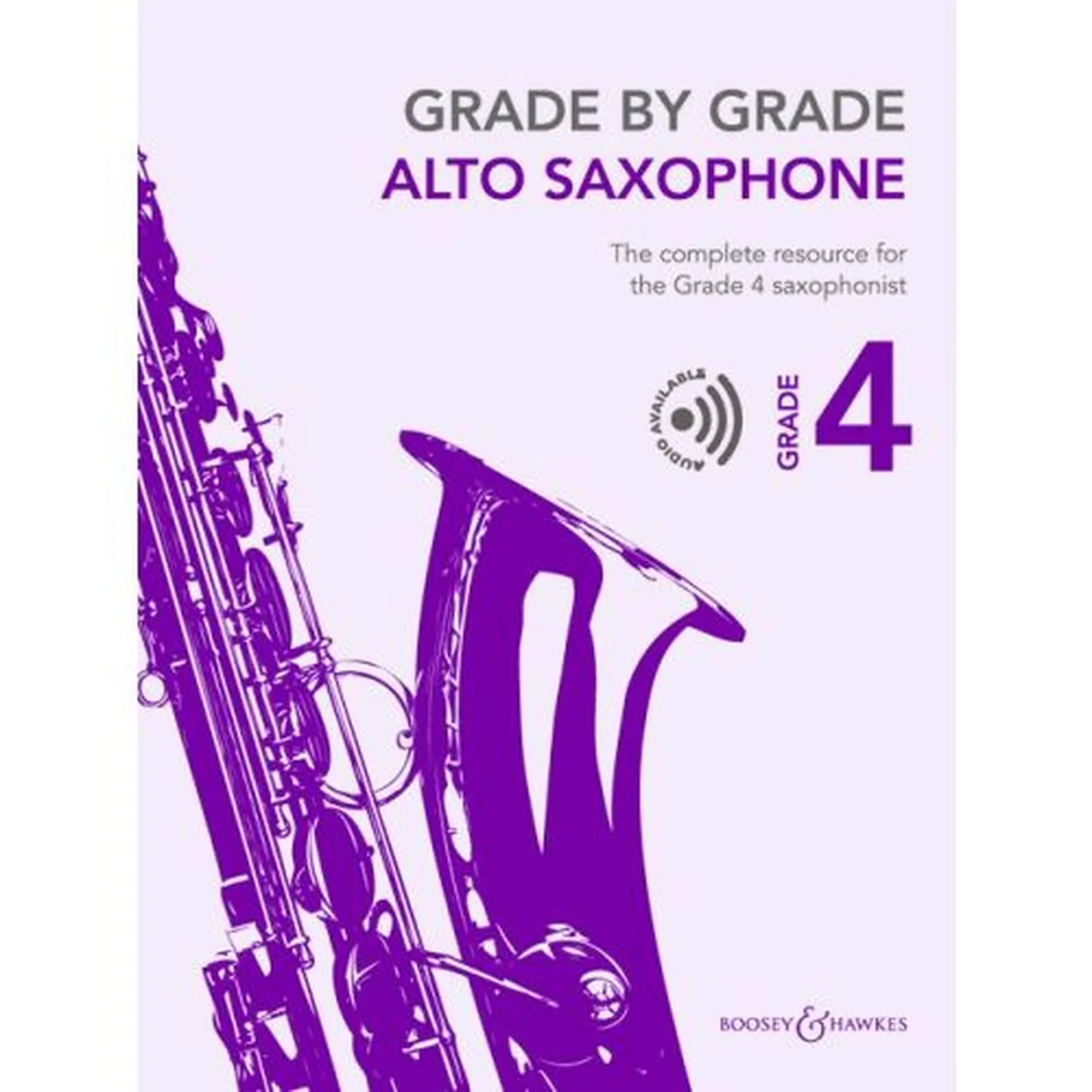 Vorderes Coverbild Grade by Grade 4 - Alto Saxophone