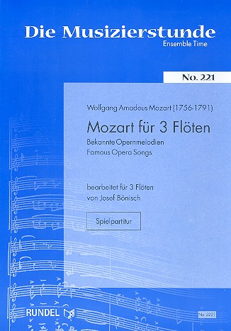 Mozart für 3 Flöten