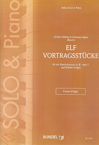 Vorderes Coverbild Elf Vortragsstücke