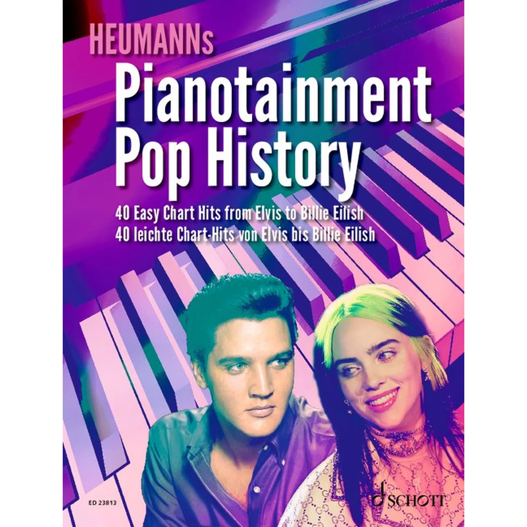Vorderes Coverbild Pianotainment Pop History