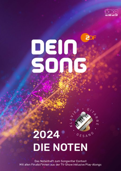 Vorderes Coverbild Dein Song 2024 - Die Noten