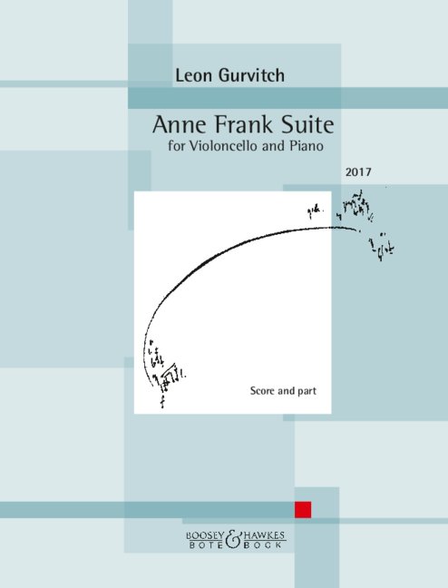 Vorderes Coverbild Anne Frank Suite (2017)