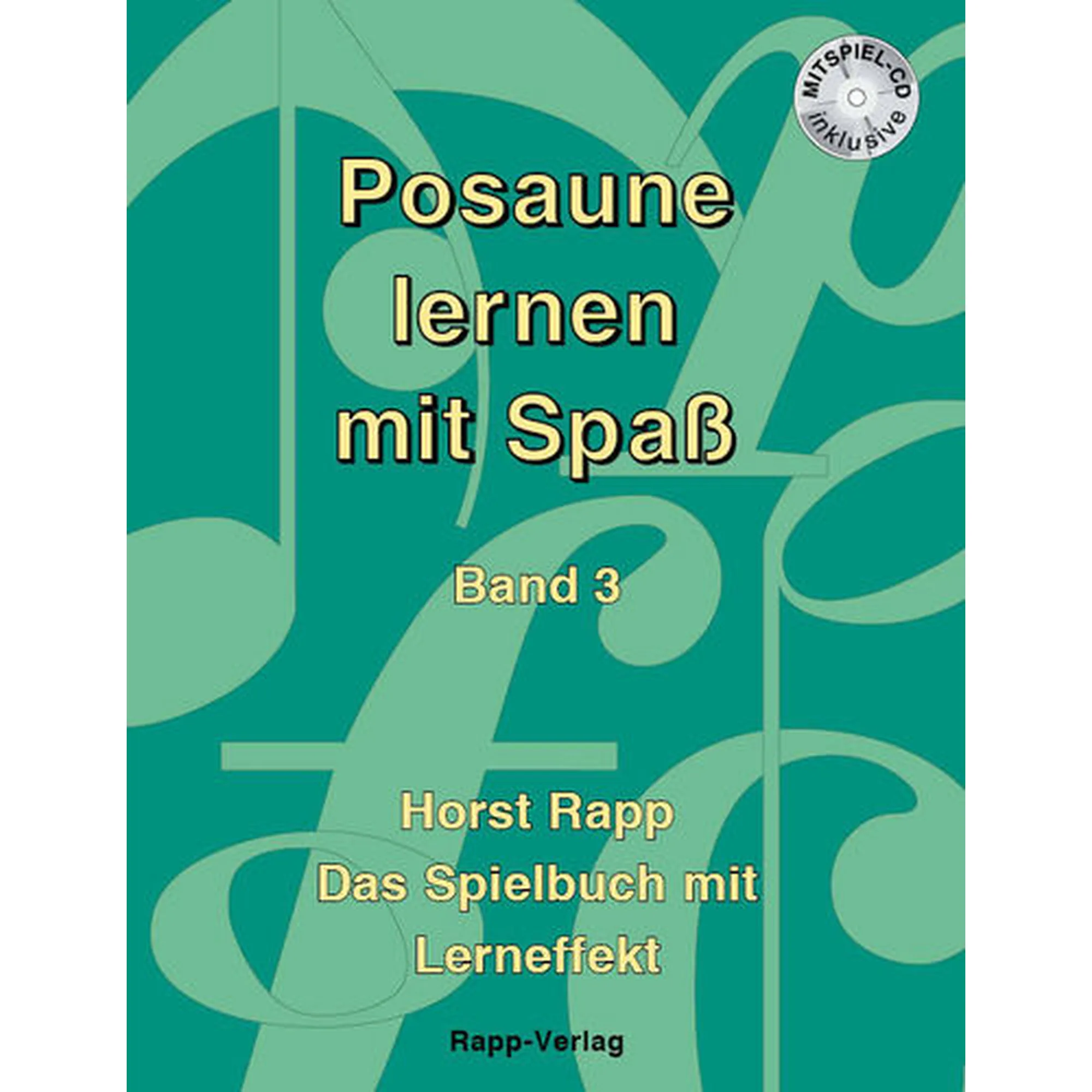 Vorderes Coverbild Posaune lernen mit Spaß 3