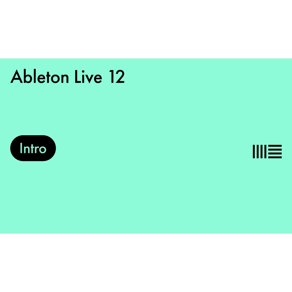 Ableton Live 12 Intro Download