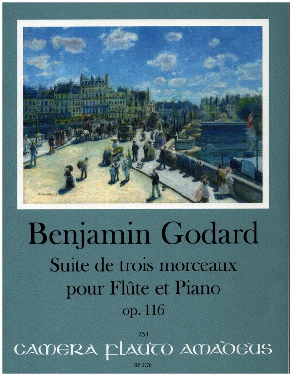 Vorderes Coverbild Suite de trois morceaux op.116