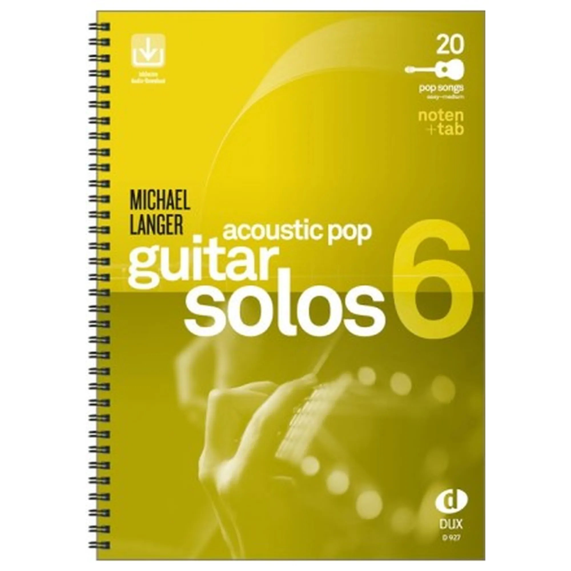Vorderes Coverbild Acoustic pop guitar solos 6