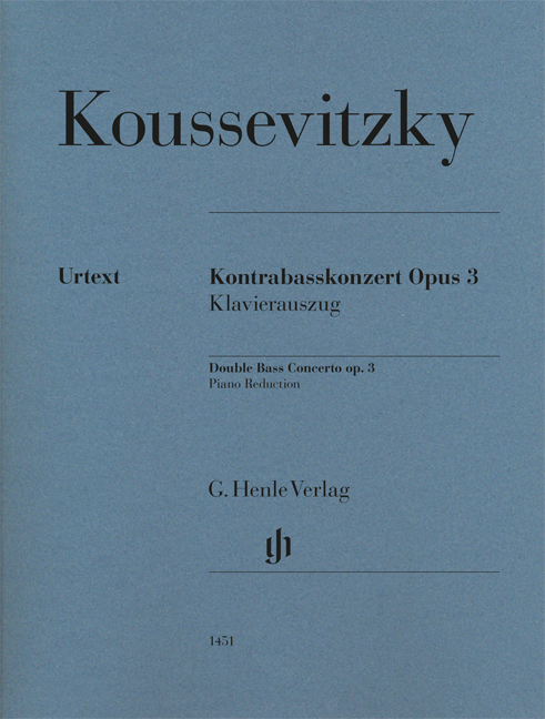 Kontrabasskonzert op. 3