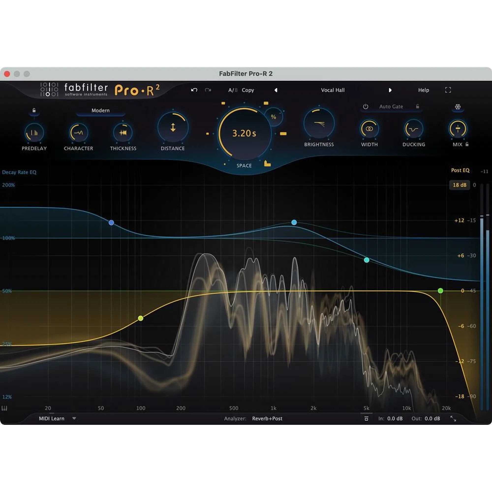 Vorderes Coverbild FabFilter Pro-R2 Upgrade