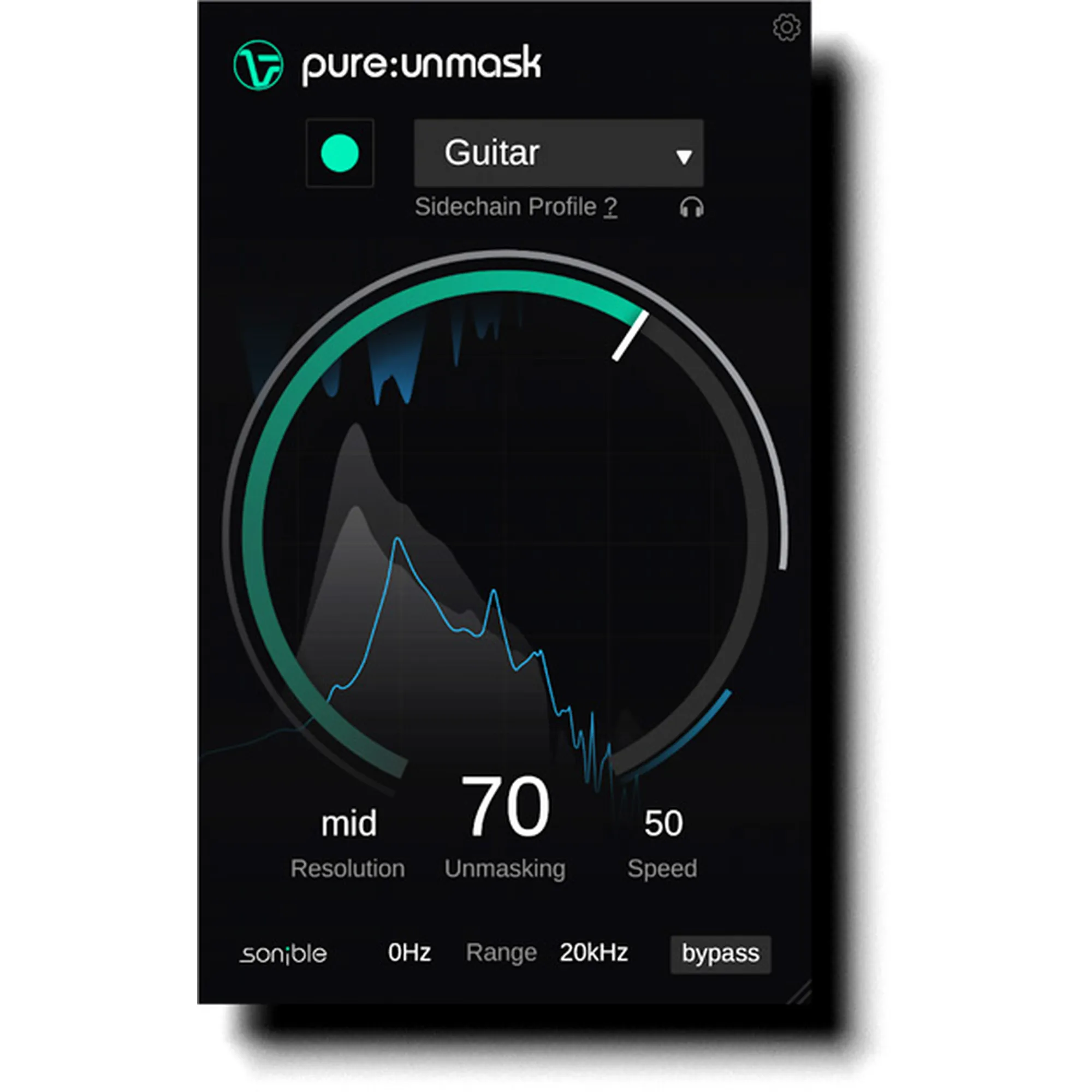 Vorderes Coverbild Sonible pure:unmask