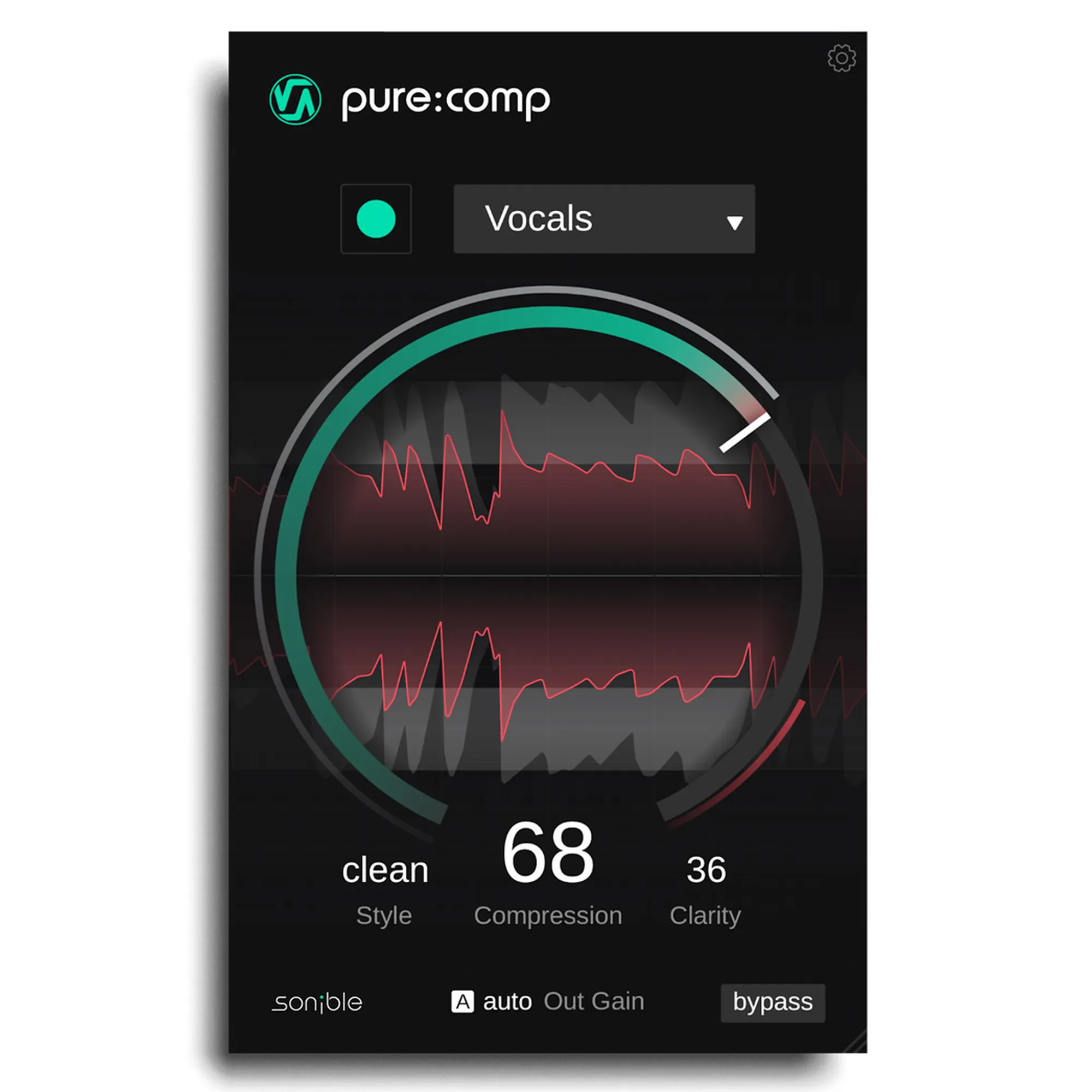 Vorderes Coverbild Sonible pure:comp