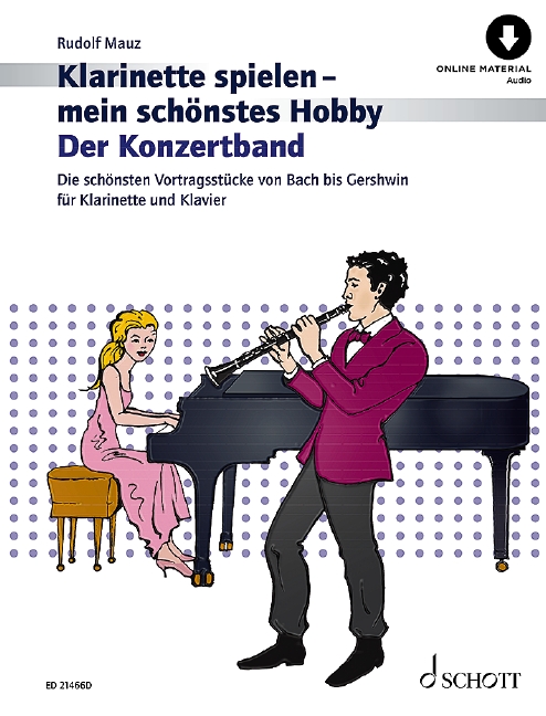 Vorderes Coverbild Klarinette spielen - mein schönstes Hobby - Der Konzertband