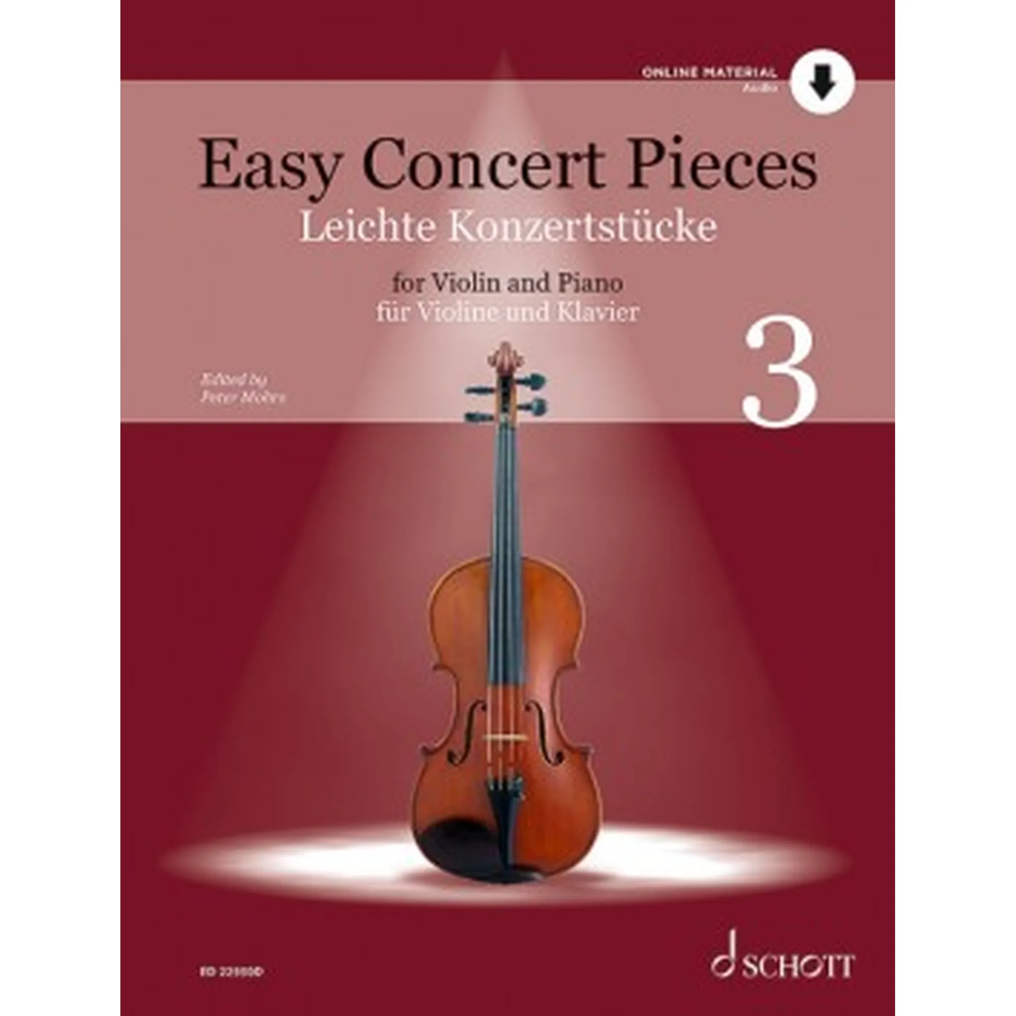 Vorderes Coverbild Easy Concert Pieces 3