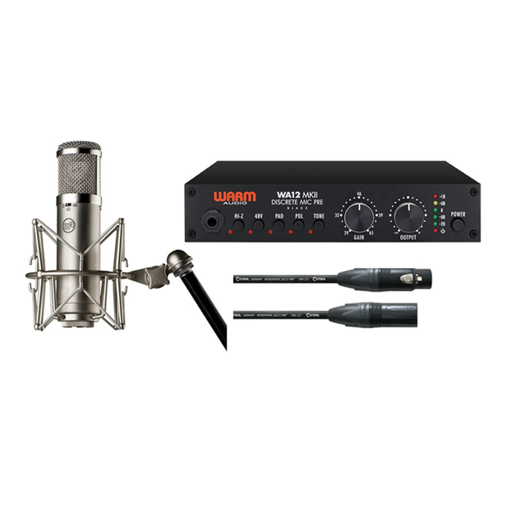 Vorderes Coverbild Warm Audio WA-47Jr Preamp Bundle