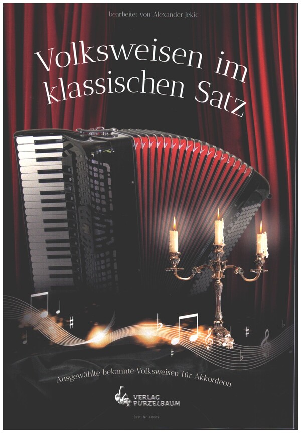 Vorderes Coverbild Volksweisen im klassischen Satz