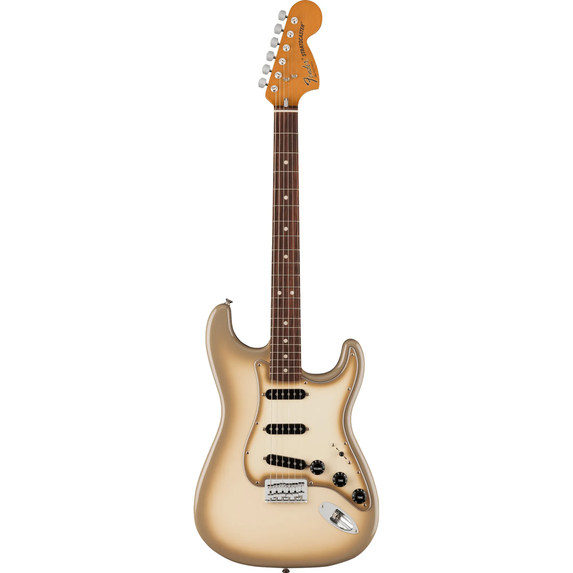 Vorderes Coverbild Fender 70th Anniversary Vintera II Antigua Strat